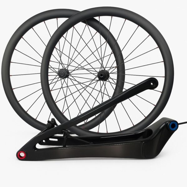 Conjunto de Rodas BTT HiSW com Autocolante Personalizável + Suporte Traseiro de Escora
